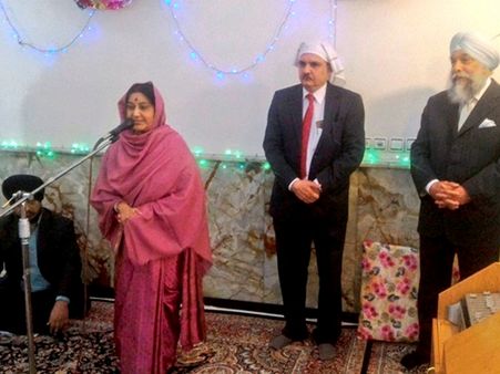 'പര്‍ദ' ഇടാനല്ല സുഷമ സ്വരാജ് ഇറാനില്‍ പോയത്, ചൈനയ്ക്കും പാകിസ്താനും ഒന്നാന്തരം പണി കൊടുക്കാനാ...