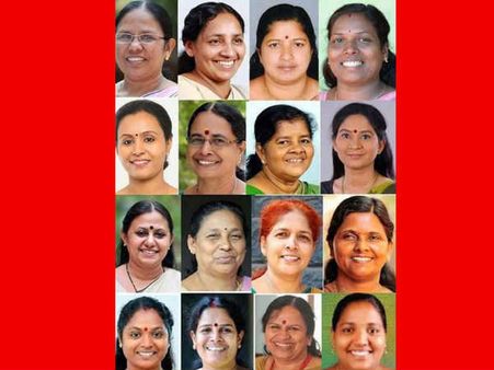 കണ്ട് പഠിയ്ക്കണോ സിപിഎമ്മിനെ...? ഇതാ നോക്കൂ വനിതാ സ്ഥാനാര്‍ത്ഥികള്‍