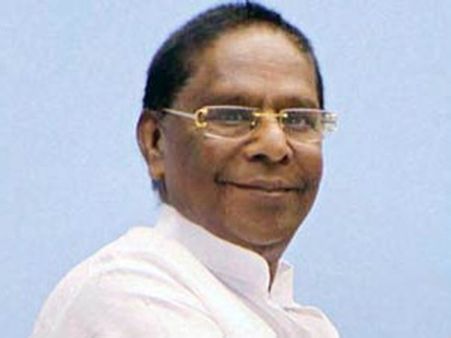 നാരായണസ്വാമി പുതുച്ചേരി മുഖ്യമന്ത്രിയാവും