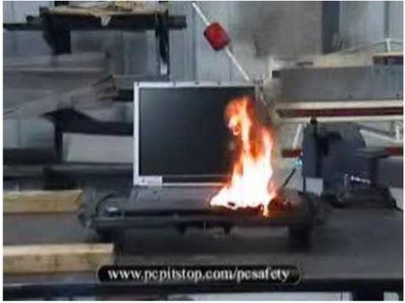 ചാര്‍ജ് ചെയ്യാന്‍ വെച്ച ലാപ്‌ടോപ്പ് പൊട്ടിത്തെറിച്ച് യുവാവ് മരിച്ചു