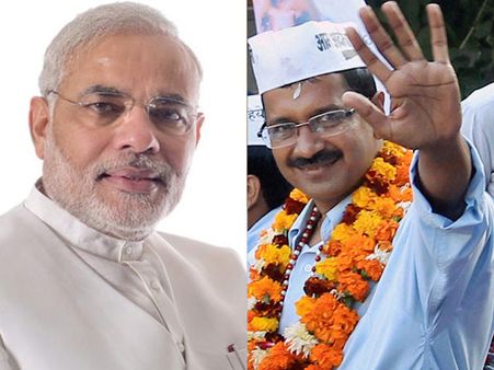 മോദിക്കെതിരെ പാറപോലെ ഉറച്ചുനില്‍ക്കുന്നത് താന്‍ മാത്രമാണെന്ന് കെജ്‌രിവാള്‍