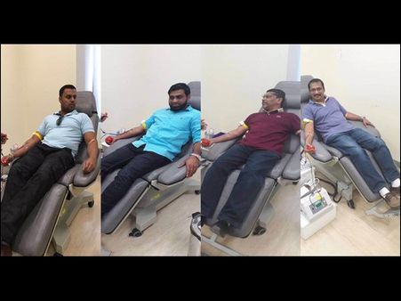 ദുബായ് അല്‍ ബരാഹ ആശുപത്രിയില്‍ രക്തദാന ക്യാമ്പ് സംഘടിപ്പിച്ചു