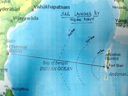 കാണാതായ വിമാനം കടലില്‍ തകര്‍ന്ന് വീണോ? അവശിഷ്ടങ്ങള്‍ കണ്ടെത്തിയതായി സൂചന...