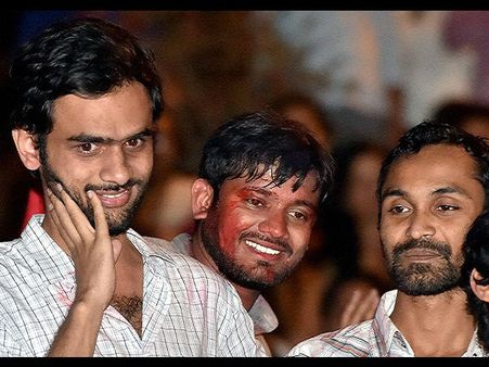 കനയ്യയ്ക്കും ഉമറിനും അനിര്‍ഭനും ജെഎന്‍യു പ്രവേശനം നിഷേധിച്ചു, കാരണം രാജ്യദ്രോഹക്കുറ്റം ചുമത്തിയതോ!!