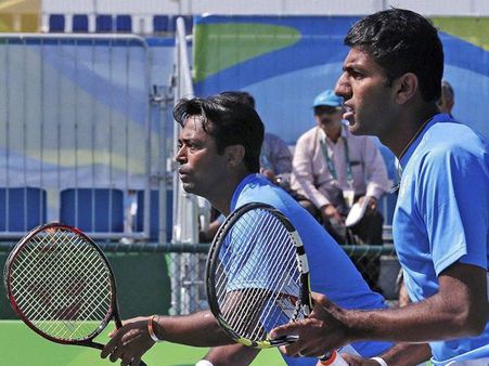 റിയോ ഒളിംപിക്‌സ്; പെയ്‌സ്-ബൊപ്പണ്ണ സഖ്യം ഞെട്ടിക്കുന്ന തോല്‍വിയോടെ പുറത്ത്