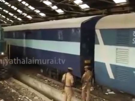 ചെന്നൈയില്‍ 'ഗ്രേറ്റ് ട്രെയിന്‍ റോബറി'... 342 കോടിയുമായി പോയ തീവണ്ടി കൊള്ളയടിച്ചു, വീഡിയോ