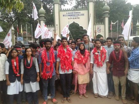 എംഎസ്എഫ് കോട്ടകള്‍ പൊളിച്ചു; കാലിക്കറ്റ് സര്‍വകലാശാല തിരഞ്ഞെടുപ്പില്‍ എസ്എഫ്‌ഐക്ക് ചരിത്ര വിജയം