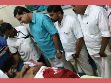 സിപിഎം ബ്രാഞ്ച് സെക്രട്ടറിയെ പട്ടാപ്പകല്‍ വെട്ടിക്കൊന്നു; ഷാപ്പില്‍ കയറി വെട്ടിയത് ആര്‍എസ്എസുകാര്‍