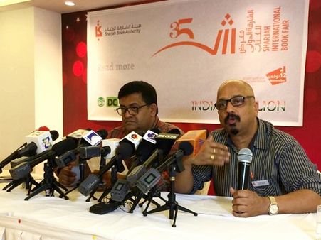 ഷാര്‍ജ പുസ്തകമേളയിലെ ഇന്ത്യന്‍ സാന്നിധ്യം ശ്രദ്ധേയം