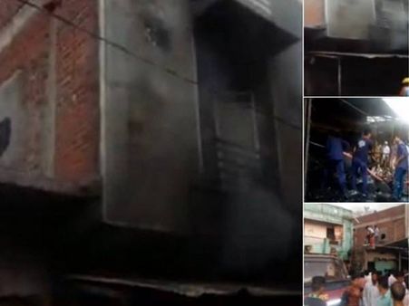 ഗുജറാത്തിലെ പടക്കശാലയില്‍ പൊട്ടിത്തെറി, എട്ടു മരണം