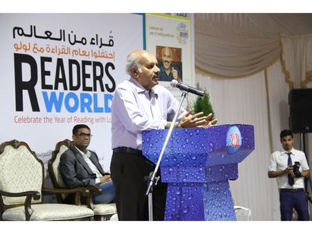 വായനക്കരുടെ ലോകത്തില്‍ പങ്കെടുക്കാന്‍ കവി മുരുകന്‍ കാട്ടാക്കടയും എഴുത്തുകാരന്‍ സേതുവുമെത്തി