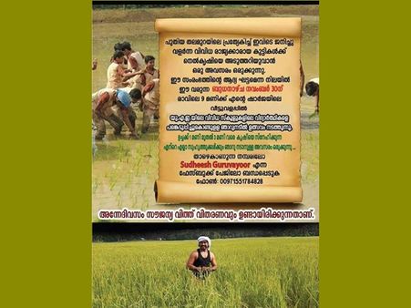 ഷാര്‍ജ; നെല്‍കൃഷിയില്‍ പരിശീലനം നല്‍കുന്നു