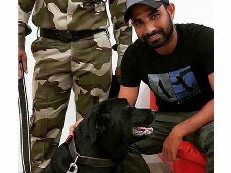 പട്ടിയ്ക്കൊപ്പമുള്ള ഫോട്ടോ മുഹമ്മദ് ഷമിയ്ക്ക് പണിയായി !!!; 'ഷമി ഇസ്ലാംവിരുദ്ധൻ','മതത്തെ വഞ്ചിച്ചു'..