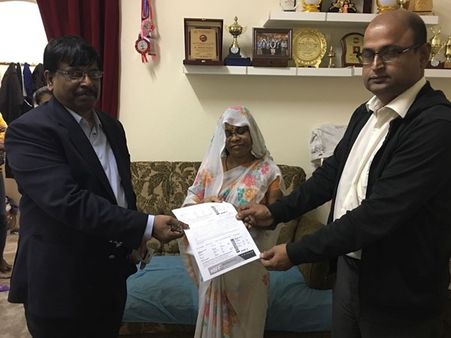 നവയുഗവും, ഹൈദരാബാദ് അസോസിയേഷനും കൈകോര്‍ത്തു; മേരി നാട്ടിലേയ്ക്ക് മടങ്ങി