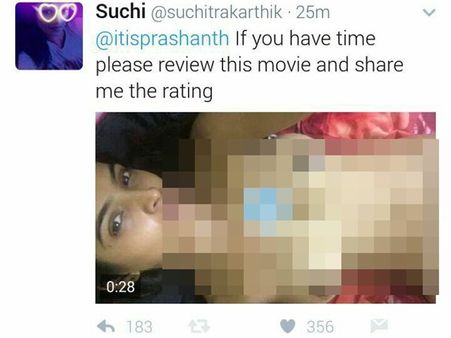 നടിയുടെ നഗ്നവീഡിയോ ട്വിറ്ററിലിട്ട് റിവ്യൂ ചെയ്യാന്‍ നിരൂപകന് വെല്ലുവിളി, ഇതാണാ വീഡിയോ!!