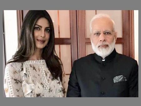 ജര്‍മ്മനിയില്‍ മോദിക്ക് ബോളിവുഡ് അതിഥി,പ്രിയങ്കാ ചോപ്രയുമായി അപ്രതീക്ഷിത കൂടിക്കാഴ്ച
