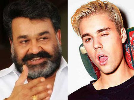 മോഹന്‍ലാലിനെ മാതൃകയാക്കി പോപ് രാജകുമാരൻ ജസ്റ്റിന്‍ ബീബര്‍..!! മുംബൈയില്‍ നടന്നത്..!!