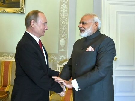 ഇന്ത്യയും റഷ്യയും അഞ്ചു കരാറുകളില്‍ ഒപ്പ് വെച്ചു