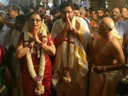 എംഎൽഎ സബ് കളക്ടറെ താലി ചാർത്തി!കെഎസ് ശബരീനാഥനും ദിവ്യ എസ് അയ്യരും വിവാഹിതരായി, ലളിതമായ ചടങ്ങുകൾ...