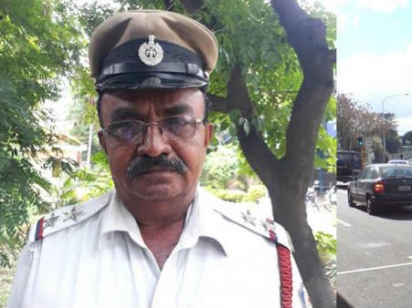 രാഷ്ട്രപതിയെ തടഞ്ഞു നിർത്തി !! പൊലീസുകാരന് പാരിതോഷികവും അഭിനന്ദനവും !!!