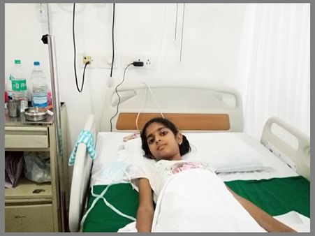 രക്താര്‍ബുദം ബാധിച്ച 13 കാരി ധനസഹായം തേടുന്നു