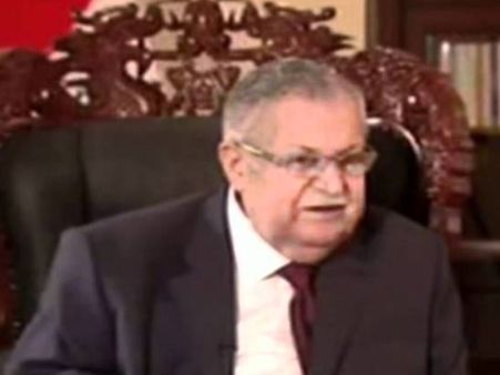 ഇറാഖിന്റെ ആദ്യ കുര്‍ദ് പ്രസിഡന്റായിരുന്ന ജലാല്‍ തലബാനി അന്തരിച്ചു