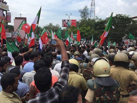 ഗെയില്‍ സമര സമിതി മലപ്പുറത്ത് കുടില്‍ കെട്ടി സമരങ്ങളിലേക്ക്