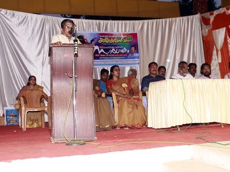 യാന്ത്രിക ജീവിതത്തെ പ്രതിരോധിക്കാൻ സാംസ്‌കാരിക പ്രവർത്തനങ്ങൾ അനിവാര്യമാണ് -യു .കെ കുമാരൻ