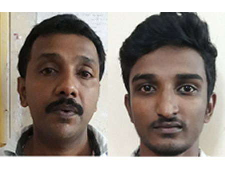 കാറില്‍ രഹസ്യ അറകളുണ്ടാക്കി ഒരു കോടിയോളം രൂപ കടത്താന്‍ ശ്രമിച്ച മലപ്പുറം സ്വദേശികള്‍ പിടിയില്‍