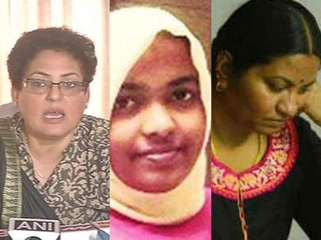 ഹാദിയയെ സന്ദര്‍ശിക്കാന്‍ രേഖാ ശര്‍മ്മ! നിമിഷ ഫാത്തിമയുടെ അമ്മയെയും കാണും; സന്ദര്‍ശനത്തിന് പിന്നില്‍?