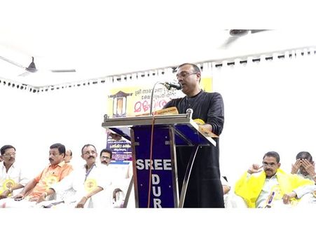 അവകാശങ്ങള്‍ നേടിയെടുക്കാന്‍ സമുദായം ഒറ്റക്കെട്ടായി രംഗത്തിറങ്ങണമെന്ന് തുഷാര്‍ വെള്ളാപ്പള്ളി