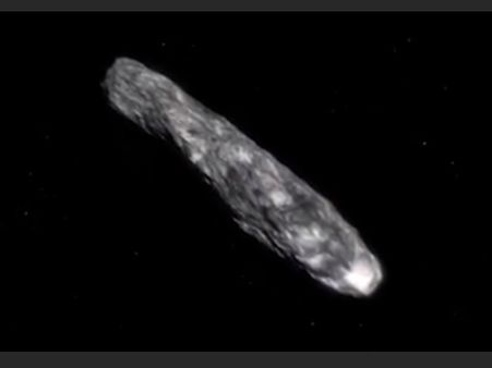 ഔമുവാമുവ!!! അത് ഒരു പറക്കും തളിക? ഭൂമി കാണാന്‍ വന്ന അന്യഗ്രഹ ജീവികളോ... അന്തിച്ച് ശാസ്ത്രലോകം