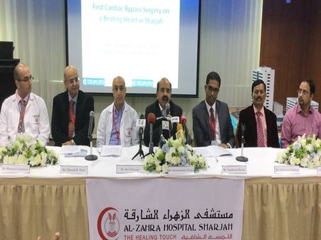 ഷാര്‍ജ അല്‍സഹ്റ ഹോസ്പിറ്റലില്‍ കാര്‍ഡിയോ തൊറാസിക് സര്‍ജറി വകുപ്പ് ആരംഭിച്ചു