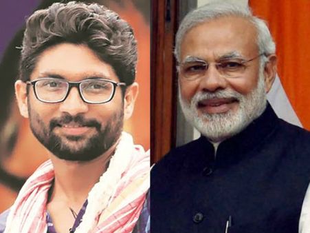 മോദിക്ക് വേണ്ടി മേവാനിയുടെ വായിൽ മൈക്കിട്ട് കുത്തി അർണബിന്റെ ചാനൽ.. ഒടുക്കം സംഭവിച്ചത് വൈറൽ