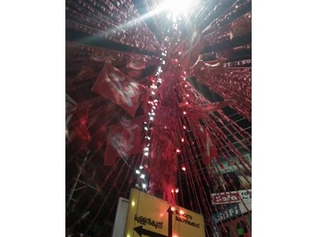 ഏരിയാ സമ്മേളനത്തിന് പൊലിമ കൂട്ടാൻ കെഎസ്ഇബിയുടെ വൈദ്യുതി മോഷ്ടിച്ചു; കെഎസ് യുക്കാർ കൈയോടെ പിടിച്ചു