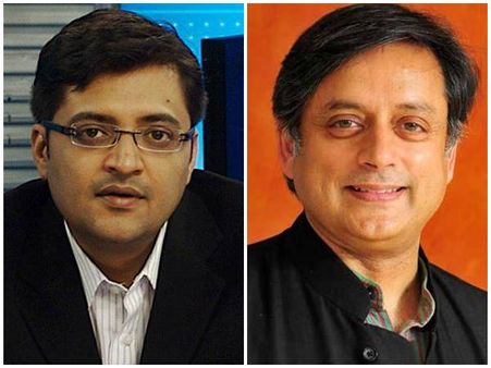 തരൂരിനെ അപമാനിച്ച അർണാബിന് കണക്കിന് കിട്ടി; വാർത്തയാക്കികോളൂ... പക്ഷേ അപമാനിക്കാൻ പാടില്ലെന്ന് കോടതി