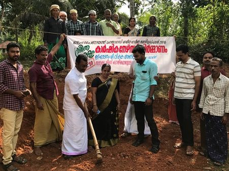 വിഷ രഹിത പച്ചക്കറിക്കായി കാർഷിക നഴ്സറി നിർമാണം തുടങ്ങി