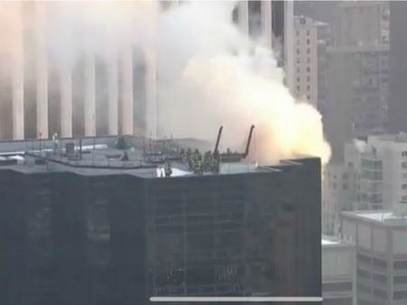 മാൻഹാട്ടനിലെ ട്രംപ് ടവറിൽ തീപിടുത്തം, രണ്ട് പേർക്ക് പരിക്ക്; തീ നിയന്ത്രണവിധേയമെന്ന് അഗ്നിശമന സേന...