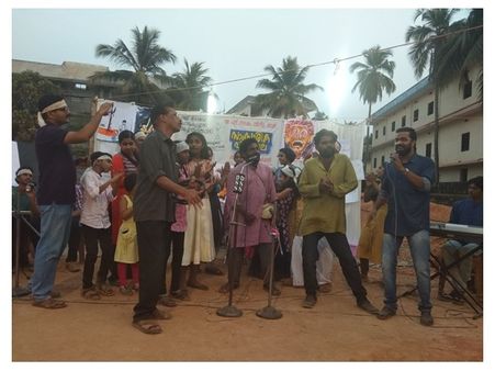 ഫാസിസത്തിനെതിരെ സാംസ്കാരിക പാഠശാല; നാടുണർത്തി പര്യടനം