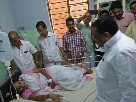 മന്ത് രോഗപ്രതിരോധത്തെ ചൊല്ലി പ്രതിഷേധം, സിപിഎം യുഡിഎഫ് മെംബർമാർ തമ്മില്‍ കയ്യാങ്കളി