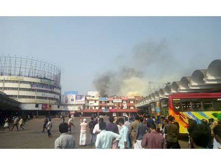 മൊഫ്യൂസല്‍ ബസ് സ്റ്റാന്‍ഡില്‍ മോക്ഡ്രില്‍; സോഷ്യല്‍ മീഡിയയില്‍ പ്രചരിപ്പിച്ചത് അഗ്നിബാധയെന്ന പേരില്‍