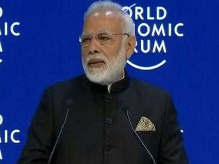 ചരിത്ര പ്രസംഗം നടത്തി മോദി; കയ്യടിച്ച് ആഗോള വ്യവസായികള്‍, ഇന്ത്യയുടെ കുതിപ്പില്‍ പങ്കാളികളാകൂ