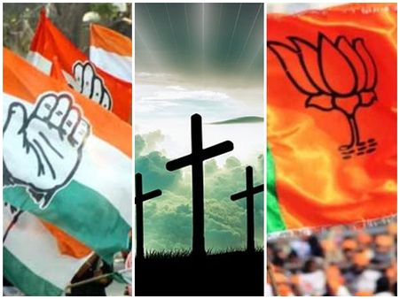 ബിജെപിക്കെതിരെ ആഞ്ഞടിച്ച് ക്രിസ്ത്യന്‍ സഭ... അവസരം മുതലെടുക്കാന്‍ ക്രിസ്ത്യാനികളെ ഇറക്കി കോണ്‍ഗ്രസ്