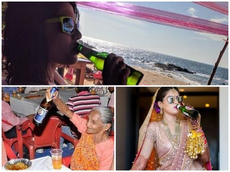 അതെന്താ പെണ്‍കുട്ടികള്‍ക്ക് മദ്യപിക്കാന്‍ പാടില്ലേ.. പരീക്കറിനെ കുടിച്ചോടിച്ച് സ്ത്രീകളുടെ പ്രതിഷേധം