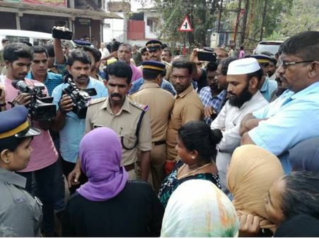 ബൈപ്പാസിന് സ്ഥലം ഏറ്റെടുക്കുന്നതുമായി ബന്ധപ്പെട്ട് കണ്ണൂര്‍ കോട്ടക്കുന്നില്‍ സംഘര്‍ഷം