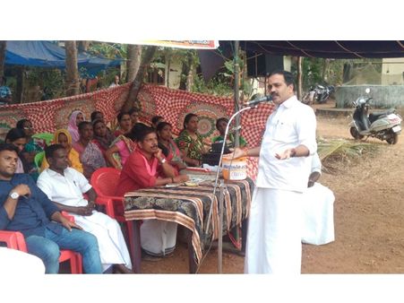 ജനവാസ കേന്ദ്രത്തില്‍ മാലിന്യസംസ്കരണ പ്ലാന്റ് സ്ഥാപിക്കുന്നതില്‍ നിന്നും തോടന്നൂര്‍ ബ്ലോക്ക് പഞ്ചായത്ത് പിന്മാറണം വികെ സജീവന്‍