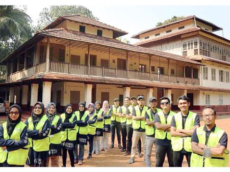 കേരളത്തിന്റെ വാസ്തുവിദ്യയെപ്പറ്റി പഠിക്കാന്‍ മലേഷ്യന്‍ ഗവേഷക സംഘം മലപ്പുറം കിളിയമണ്ണില്‍തറവാട്ടില്‍