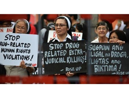 മയക്കുമരുന്ന് വേട്ടയുടെ പേരില്‍ ഫിലിപ്പീന്‍സില്‍ ഒന്നര വര്‍ഷത്തിനിടയില്‍ കൊല്ലപ്പെട്ടത് 20,000ത്തിലേറെ പേര്‍