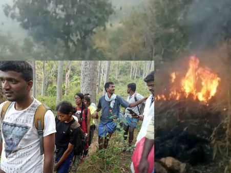 മീശപ്പുലിമലയിൽ മഞ്ഞു വീഴുന്നത് കാണാൻ പോയവർ സിഗരറ്റ് വലിച്ചിട്ടു? കൊളുക്കുമല കത്തിയമർന്നു...