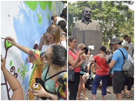 കോഴിക്കോടന്‍ കാഴ്ചകള്‍ കണ്ട് വിദേശ എഴുത്തുകാര്‍; അവിസ്മരണീയം ഈ ചരിത്രനഗരം